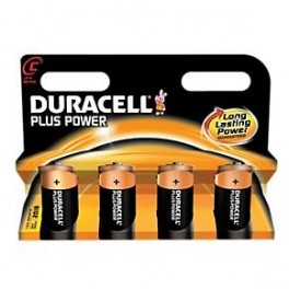 Duracell C Alkaline Batteries Pack of 4